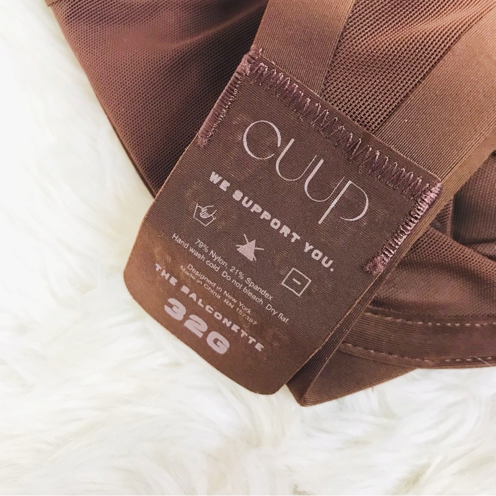 Cuup Chocolate Underwire Bra - image 8